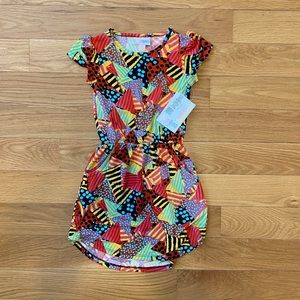 LuLaRoe Kids Mae Dress size 4